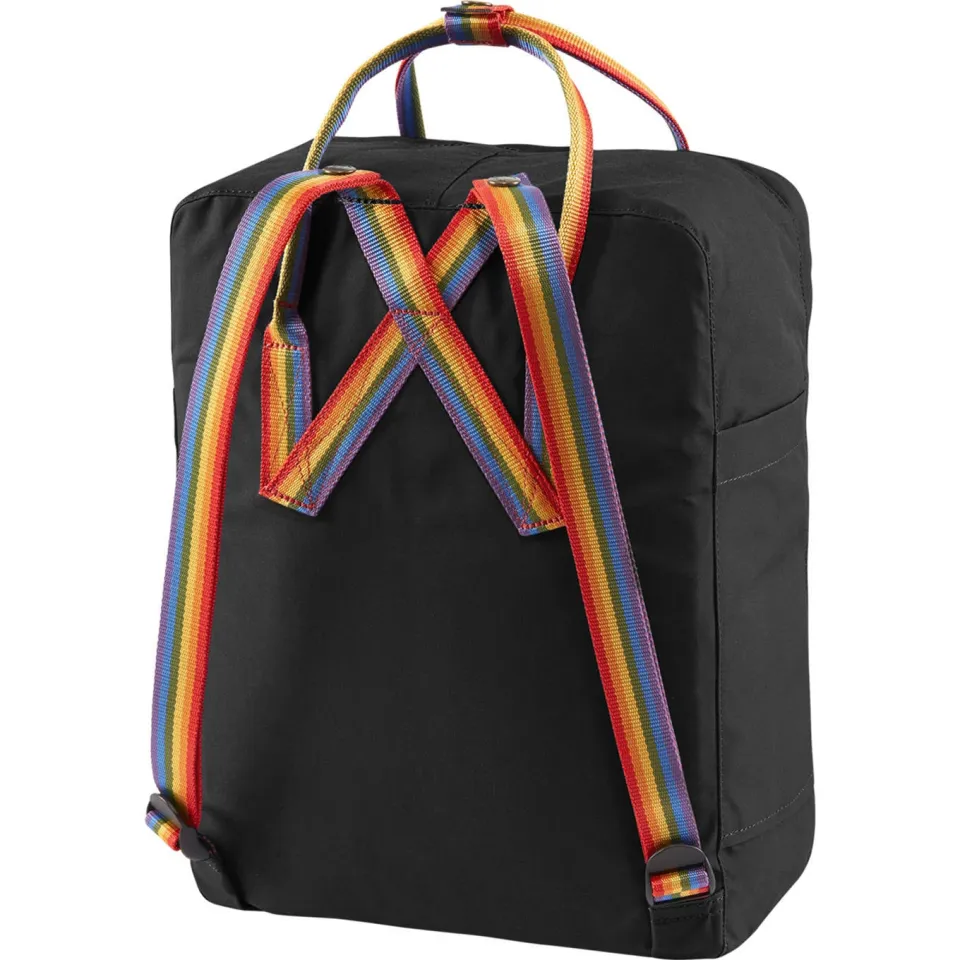 Fjällräven Kånken Rainbow rugzak zwart, foto 5
