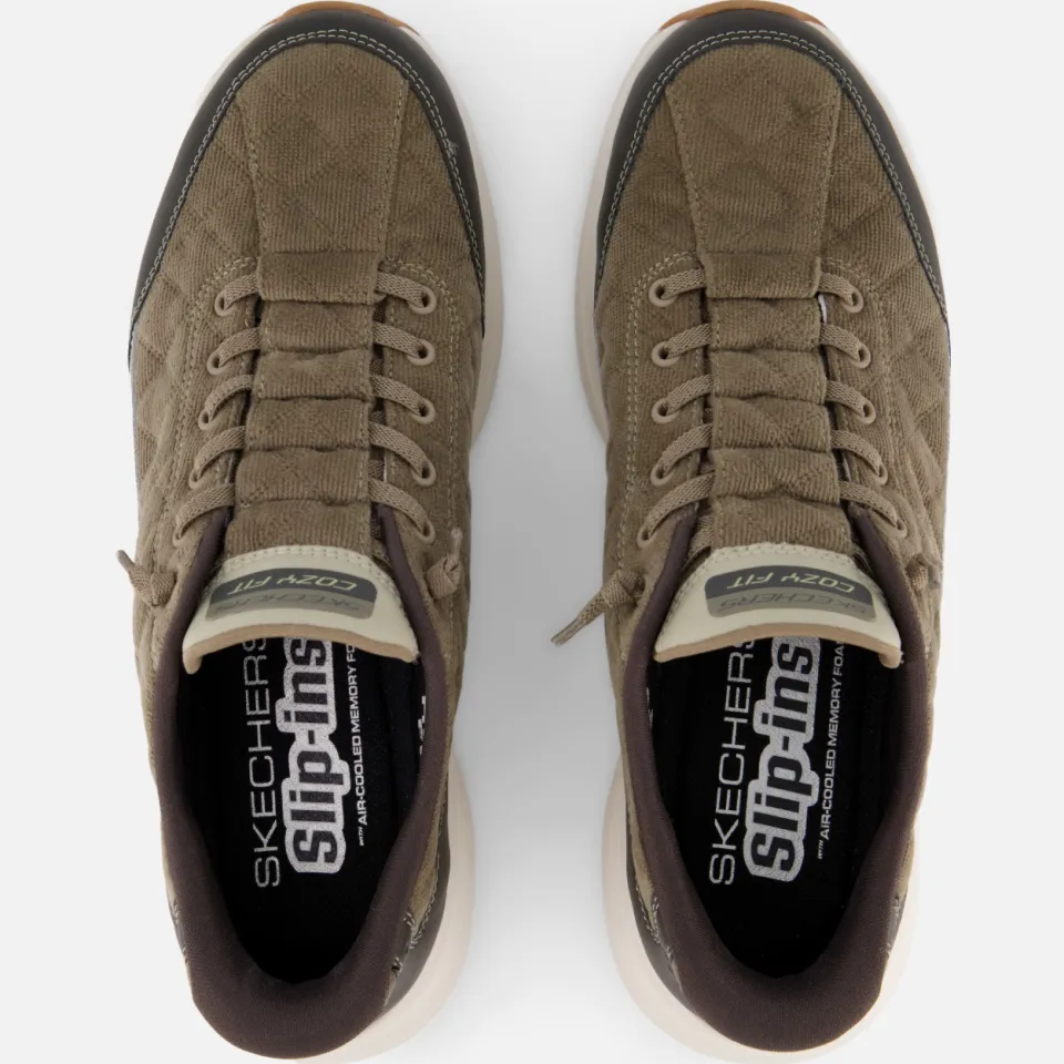 Skechers Contour Foam Cordelux sneakers groen, foto 4