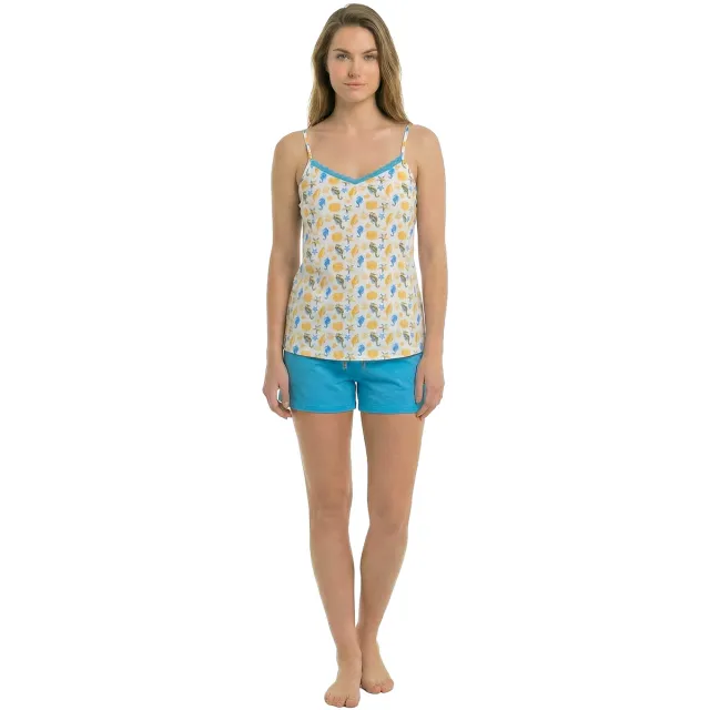 Kisses&Love Kisses And Love KL45200 pyjamaset blauw Wit
