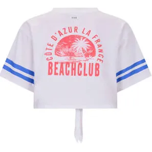 Retour Jeans cropped T-shirt wit, foto 3