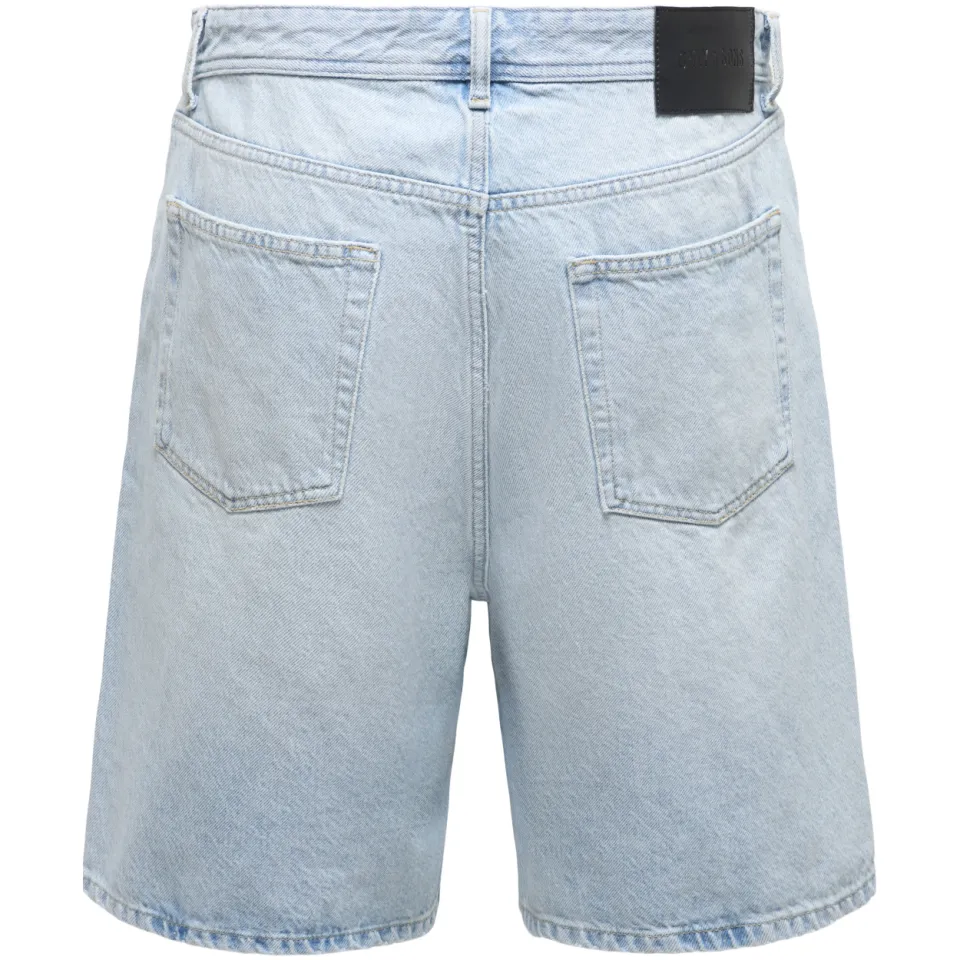Only & Sons ONSFADE jeansshort lichtblauw light blue denim, foto 3