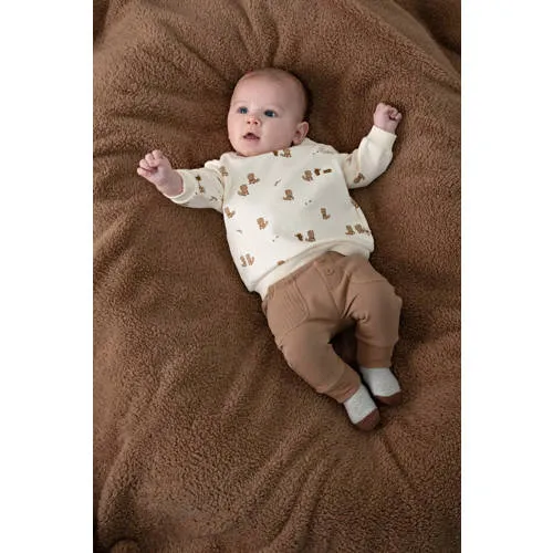 Feetje Tiny Timber Tales babybroek lichtbruin, foto 3