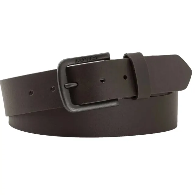 Levi's Seine leren riem bruin