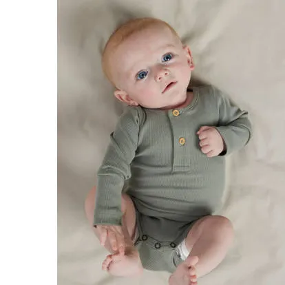 NAME IT BABY romper groen, foto 3