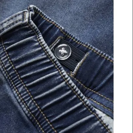 NAME IT KIDS slim fit jeans NKMRYAN JOGGER dark blue denim, foto 5