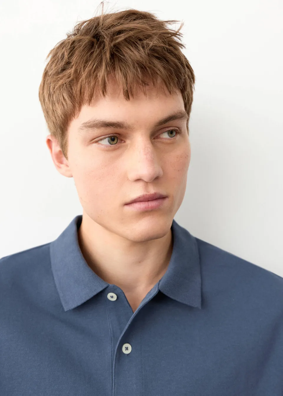 Mango TEEN polo blauw, foto 6