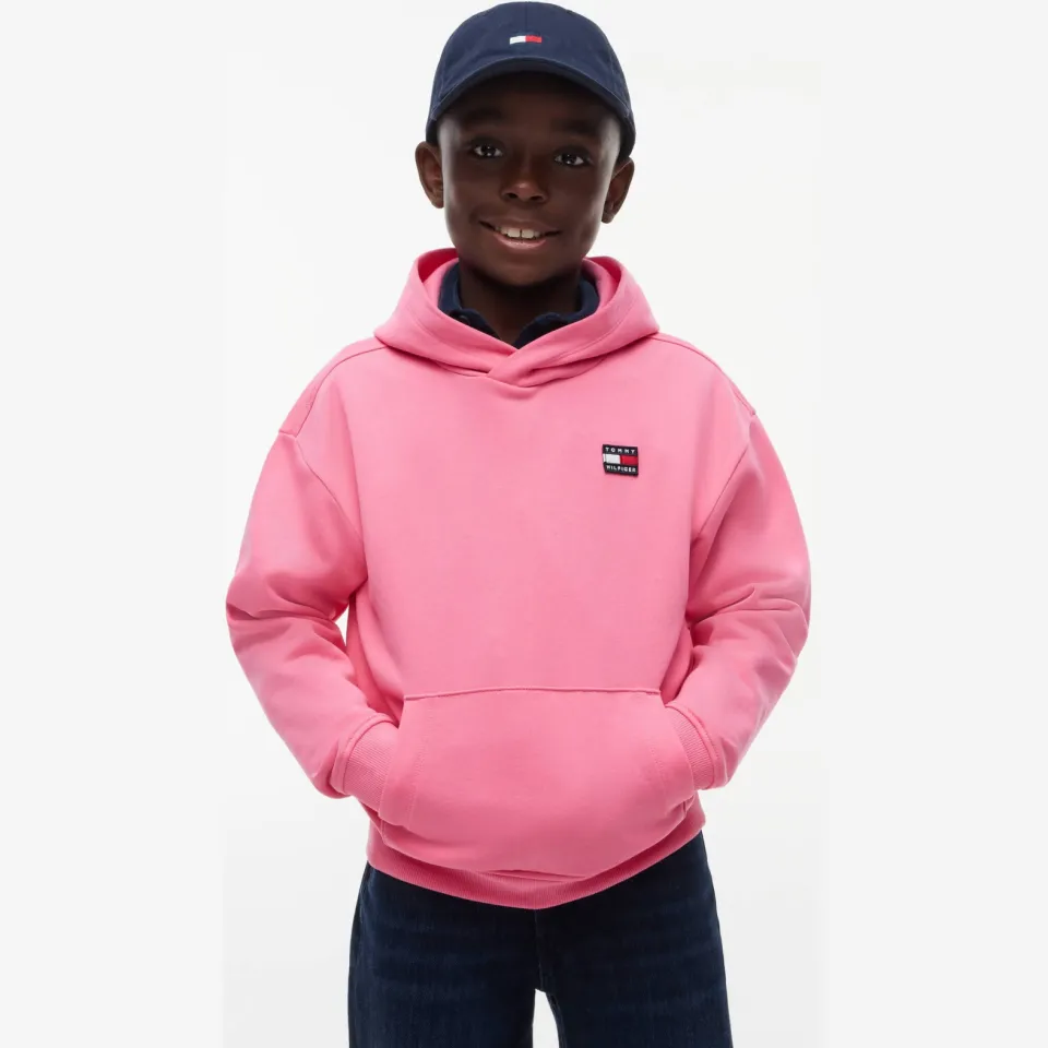 Tommy Hilfiger hoodie - roze, foto 4