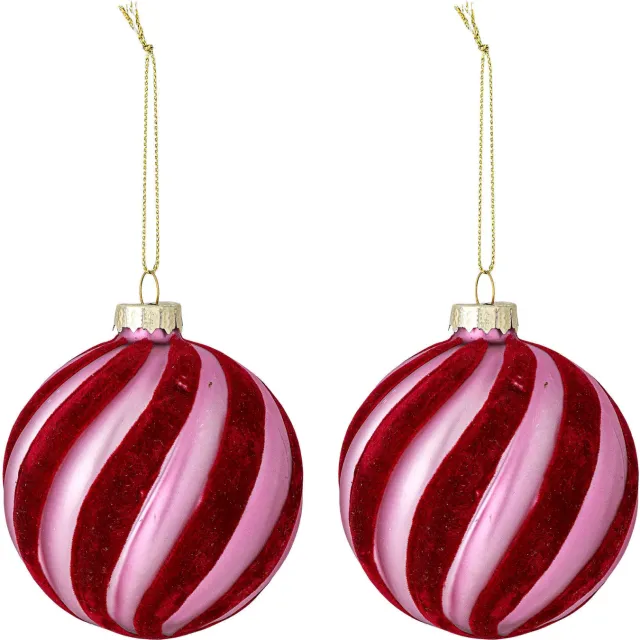 Bloomingville kerstornament Sayla rood