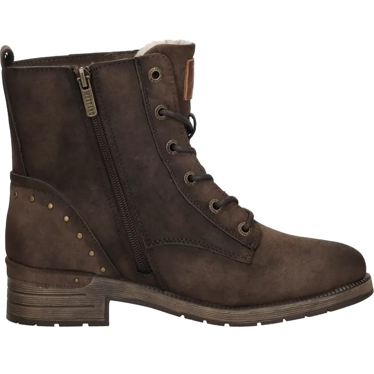 Mustang veterboots donkerbruin, foto 8