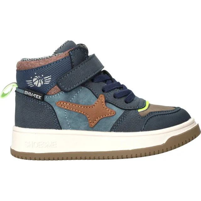 Shoesme hoge sneaker donkerblauw donkerblauw/groen, foto 2
