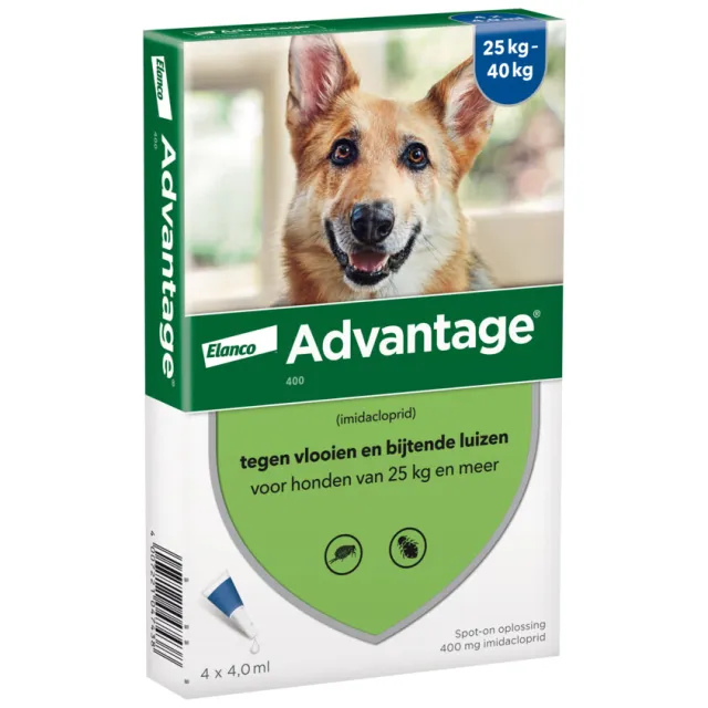 Advantage Nr. 400 vlooienmiddel hond