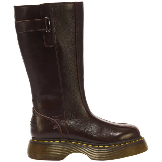 Dr. Martens Buzz Hi leren laarzen - donkerbruin Dark Brown