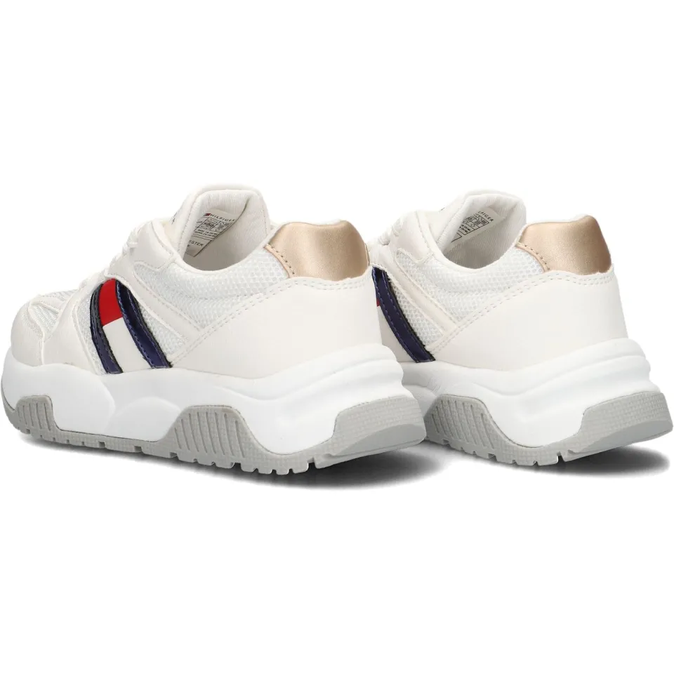Tommy Hilfiger meisjes sneakers 33550 wit, foto 3