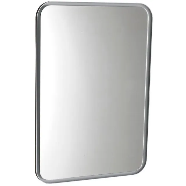 Sapho Badkamerspiegel Sapho Float 50x70 cm LED-Verlichting Frame Wit Aluminium