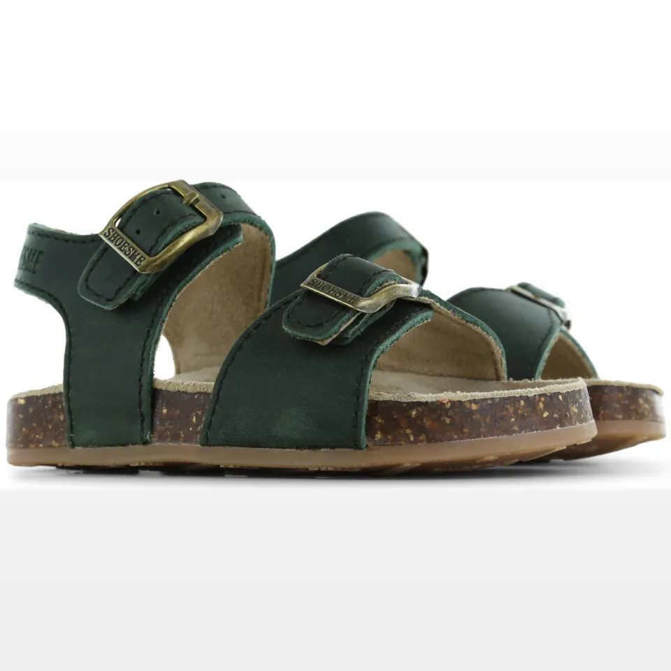 Shoesme leren sandalen - donkergroen, foto 4
