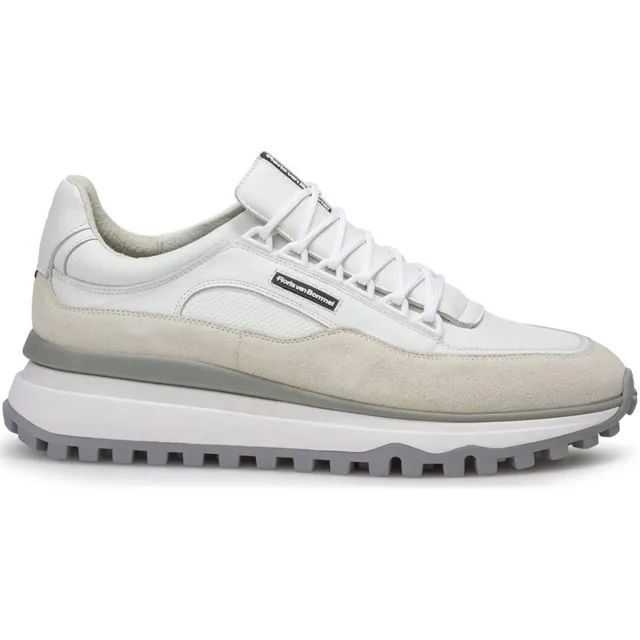 Floris Van Bommel De Gripper 03.06 leren sneakers wit