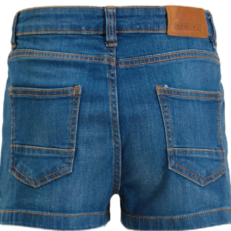 Coolcat denim short Loua blauw, foto 3