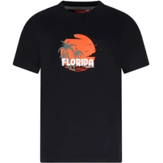 TYGO & vito jersey T-shirt zwart, foto 2