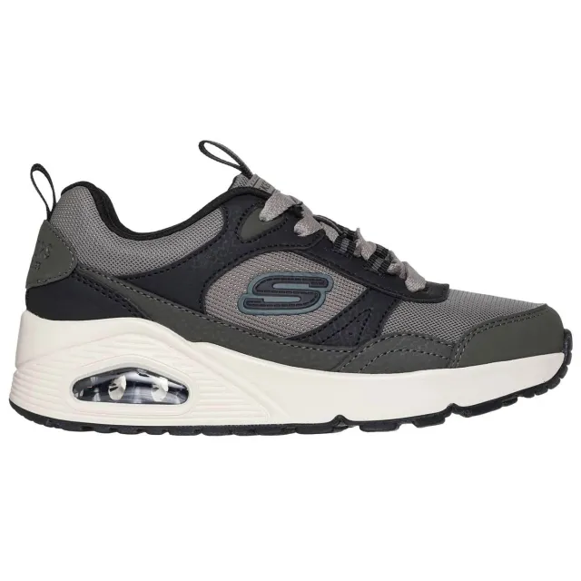 Skechers Uno Retro-groove sneakers grijs Bruin