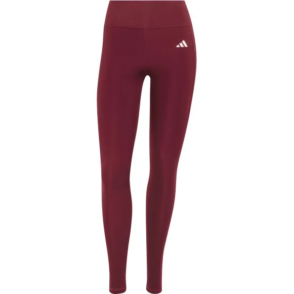 Adidas Women's Optime Essentials Stash Pocket Full Length - Legging, rood