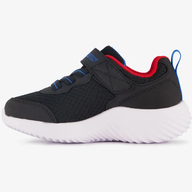 Skechers Bounder kinder sneakers zwart rood