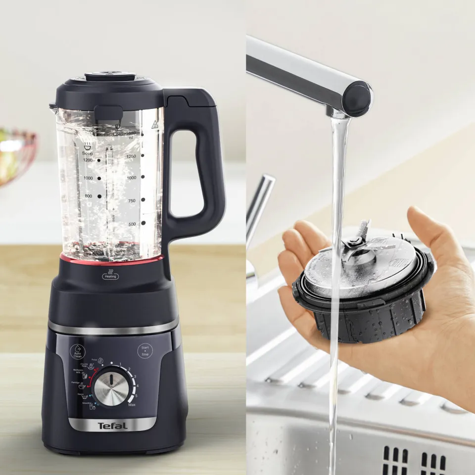 Tefal Blendforce Cook BL5768 blender met kookfunctie zwart, foto 4