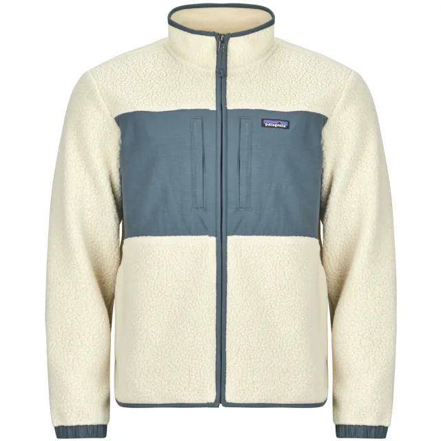 Patagonia Fleece Jack Patagonia M'S RETRO PILE PATCH JKT Beige