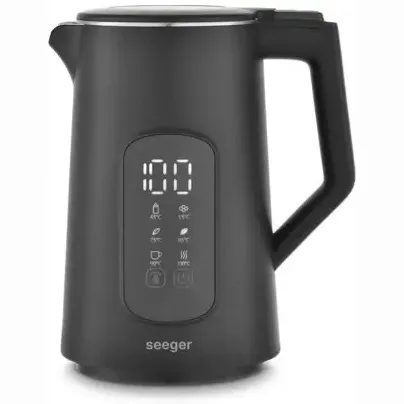 Seeger SGR1100BK waterkoker zwart