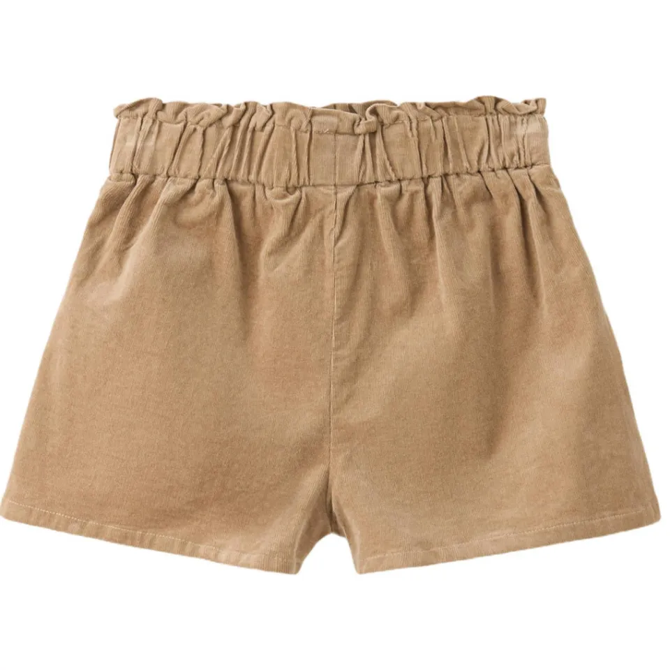Mango korte broek middenbruin, foto 3