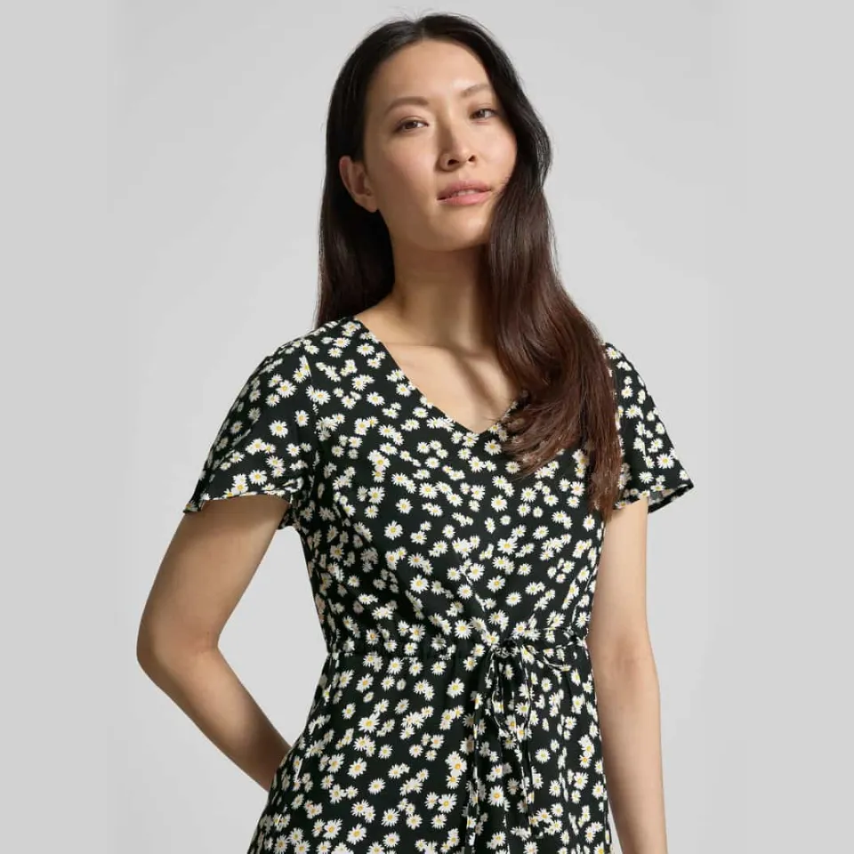 Vero Moda midi jurk zwart, foto 4