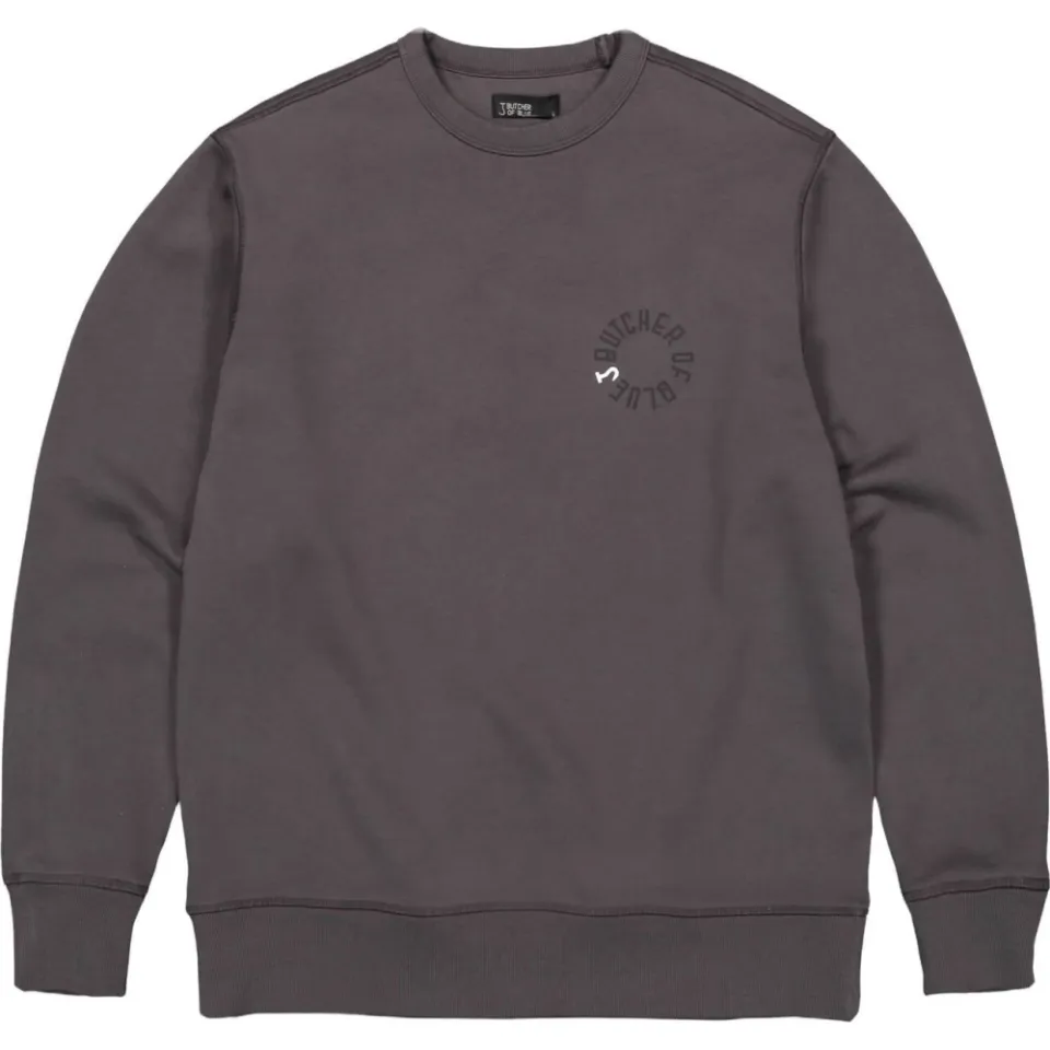 Butcher of Blue relaxed fit sweater met backprint - grijs, foto 2