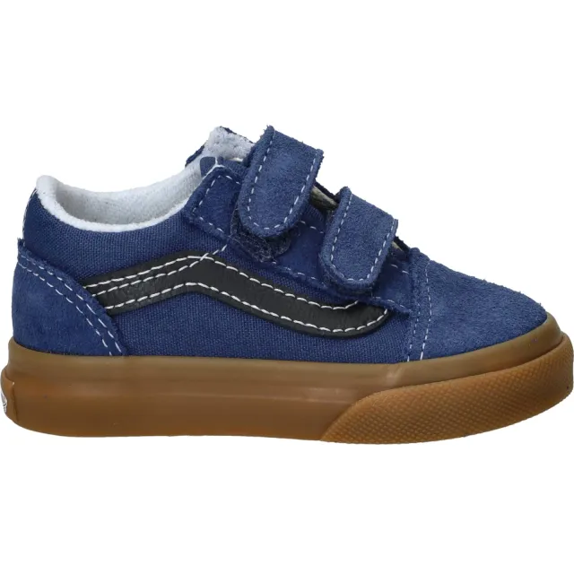 Vans Old Skool V lage sneakers donkerblauw Blauw/donkerblauw