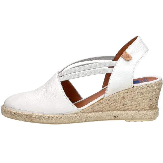 Verbenas Maika espadrille sandalen wit, foto 2