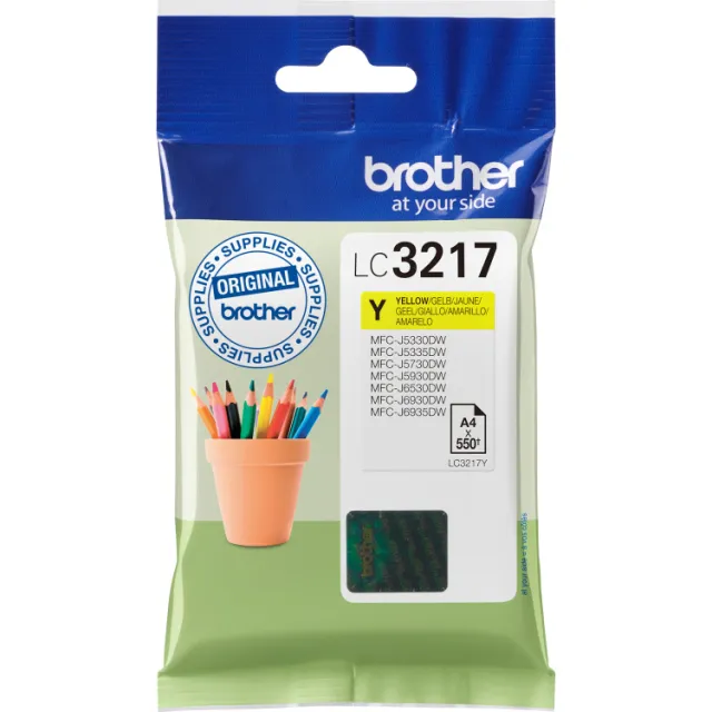 Brother LC-3217BK inktcartridge zwart