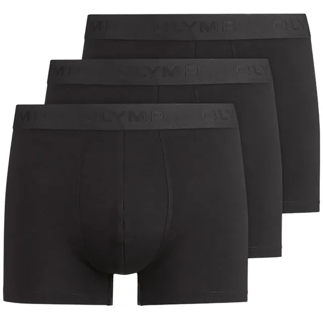 Olymp Set Unipack (3Er Pack) Boxershorts zwart