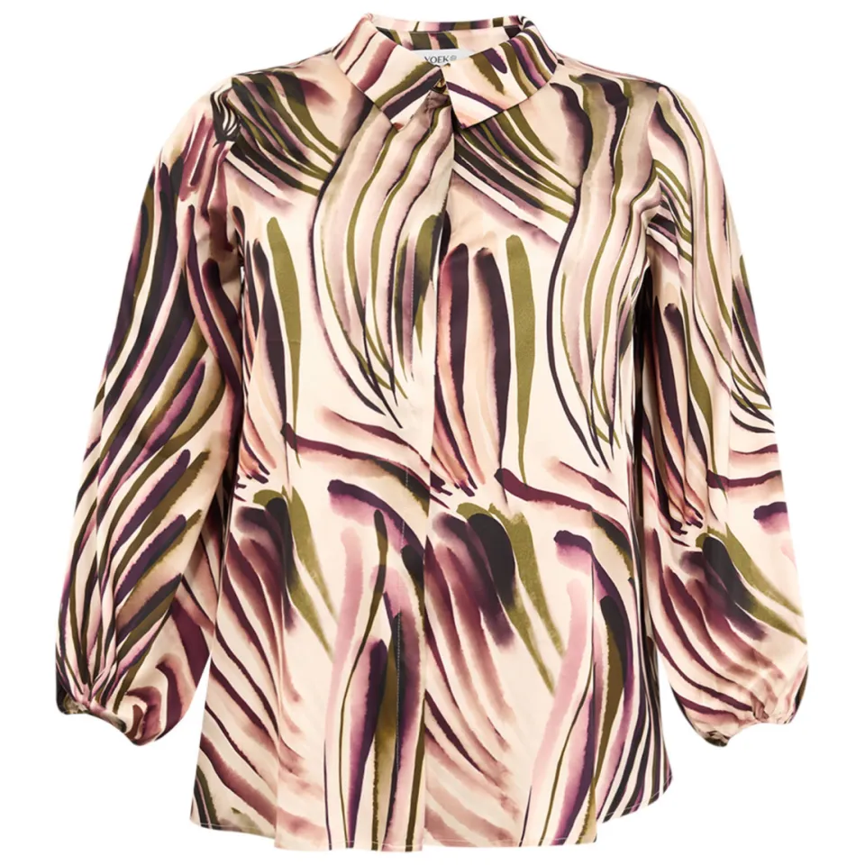 Yoek ShirtLO blouse met print multi, foto 3
