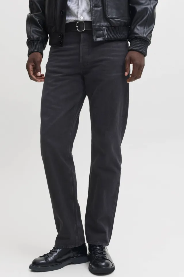Jack & Jones JEANS INTELLIGENCE relaxed fit regular fit jeans - black denim