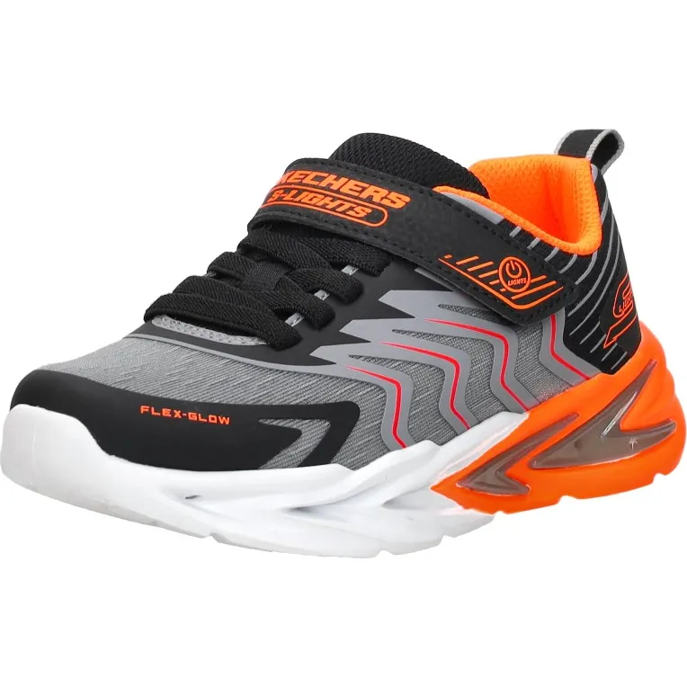 Skechers Flex-glow Ultra lage sneakers grijs, foto 4