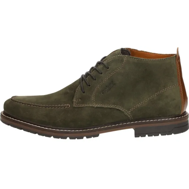 Rieker veterschoen hoog groen, foto 2