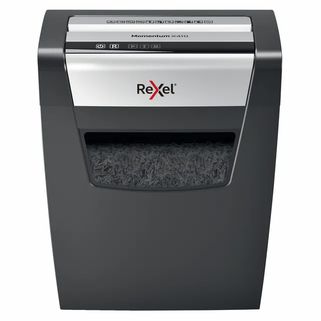 Rexel Momentum X410 Papierversnipperaar zwart, foto 2