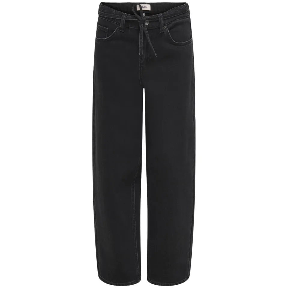 KIDS ONLY GIRL straight leg jeans black denim, foto 2