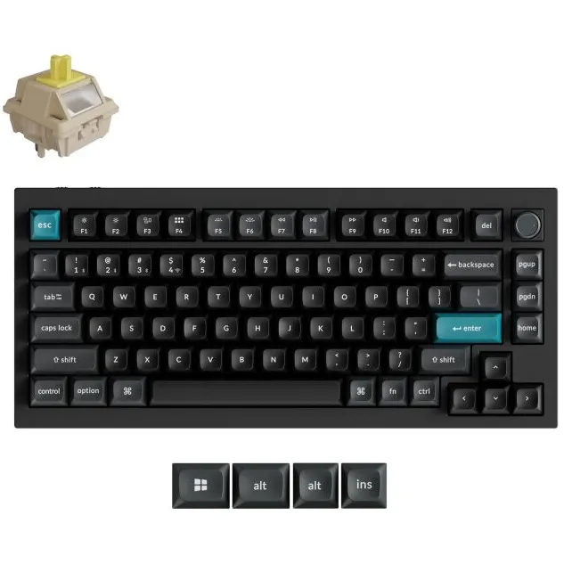 Keychron Q1 Ultra 8K 75% mechanisch toetsenbord zwart
