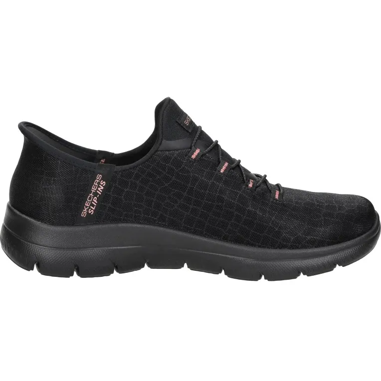 Skechers Summits Classy Night instappers zwart