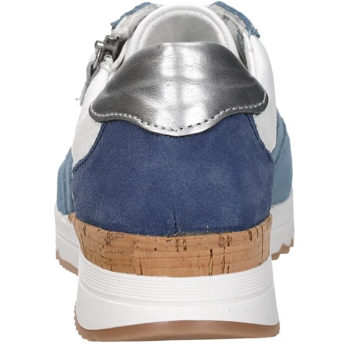 Sub55 Comfort Collection Claire 68 sneakers blauw, foto 4