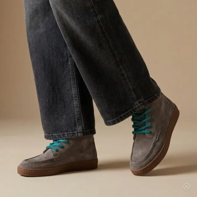 Gabor Gabor Veterboots taupe Suede