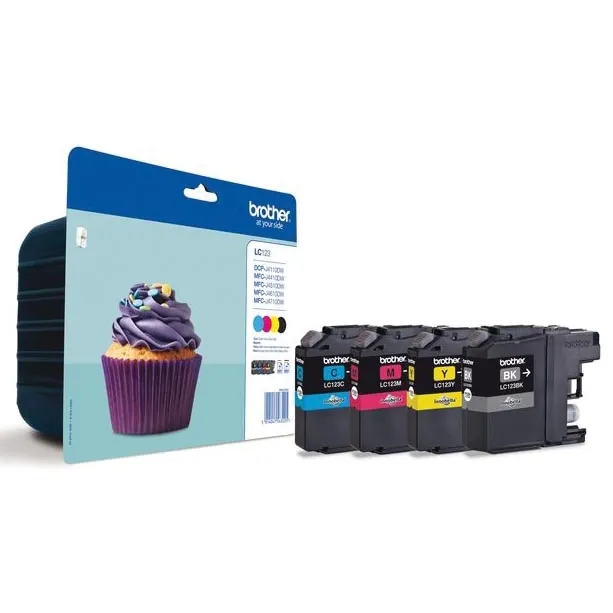 Brother LC-123VALBP inktcartridges voordeelpak