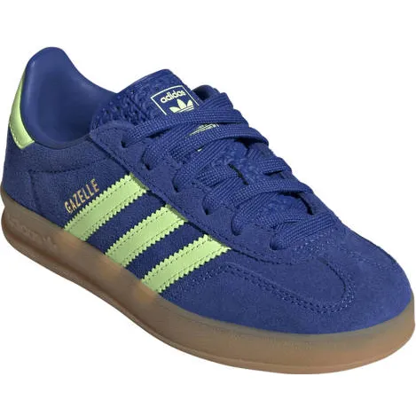 Adidas Gazelle Indoor sneaker blauw groen, foto 4