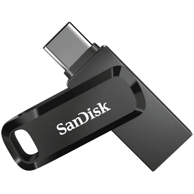 SanDisk Ultra Dual Drive Go 64GB usb-stick zwart