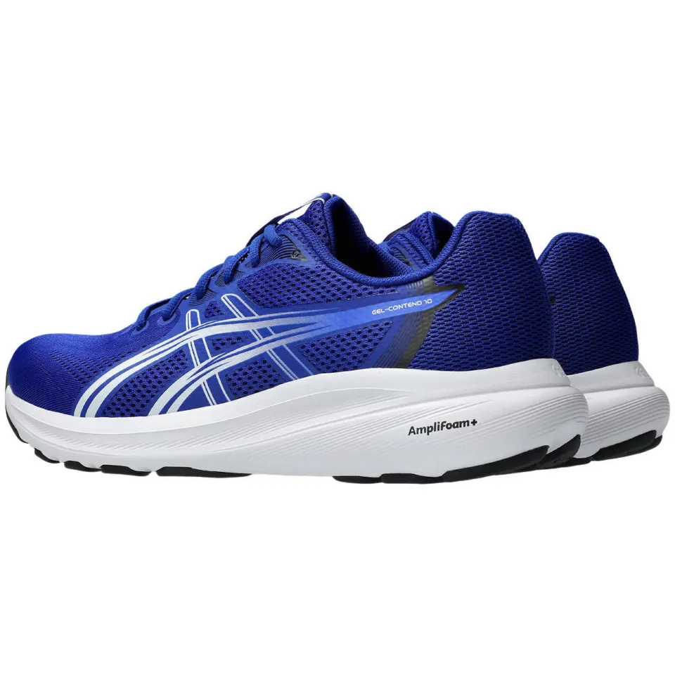 Asics Gel-Contend 10 mesh hardloopschoenen - kobaltblauw/wit, foto 4