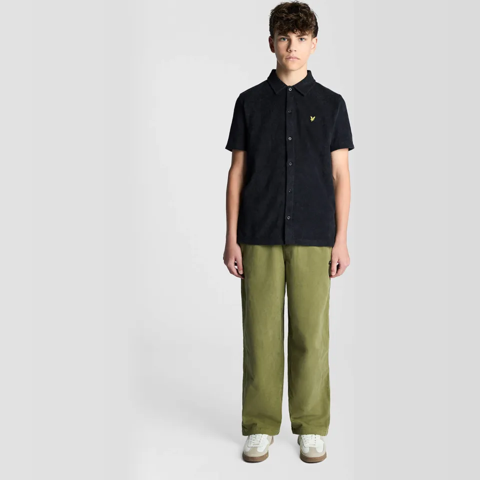 Lyle & Scott overhemd donkerblauw, foto 3